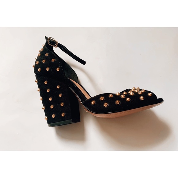 SCHUTZ Shoes - Schutz Studded Heels 6.5 NWT
